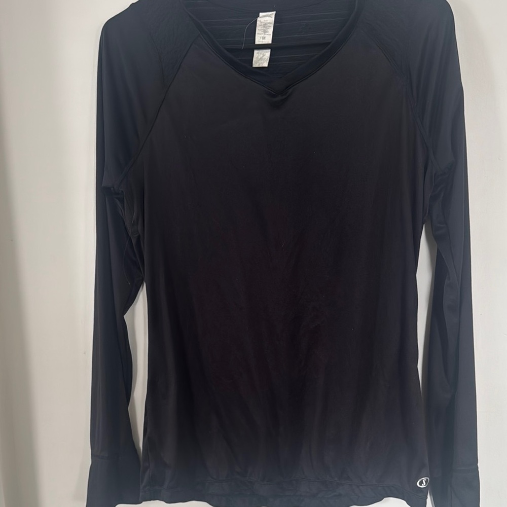 Champion Women's Black Long Sleeve Top